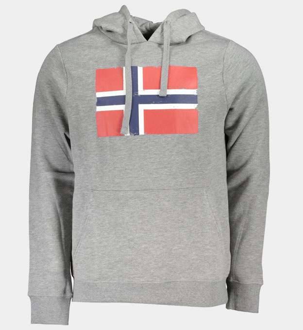 Norway 1963 Hoody Mens Grey