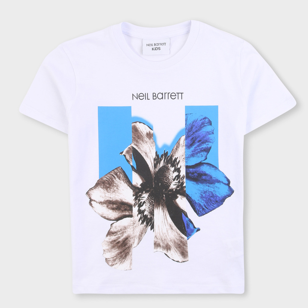 Neil Barrett T shirt Boys White at TagDeal