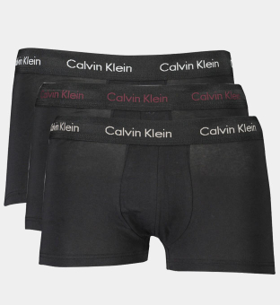 Calvin Klein 3 Pack Boxers Mens Black