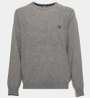 Sergio Tacchini Knitwear Mens Grey Melange