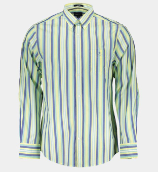 Gant Shirt Mens Yellow