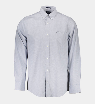 Gant Shirt Mens Blue