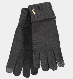 Ralph Lauren Gloves Mens Black