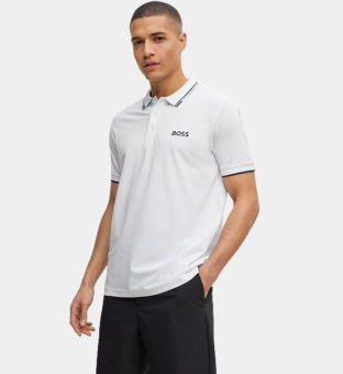 Hugo Boss Polo Shirt Mens Natural