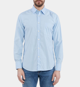 Hugo Boss Shirt Mens Bright Blue