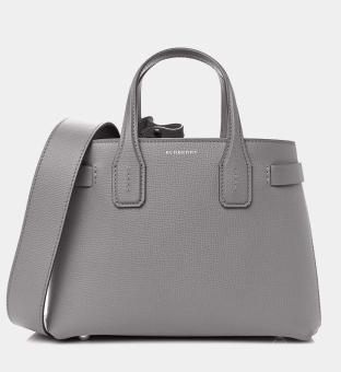 Burberry Shopping Bag Womens Brown Grey