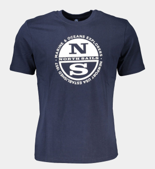 North Sails T-shirt Mens Navy Blue