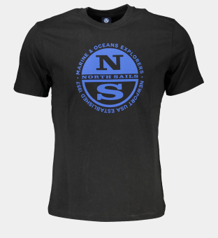 North Sails T-shirt Mens Black