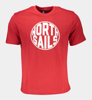 North Sails T-shirt Mens Red