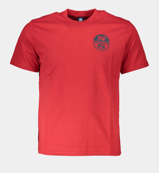 North Sails T-shirt Mens Red