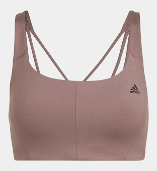 adidas Sports Bra Womens Purple