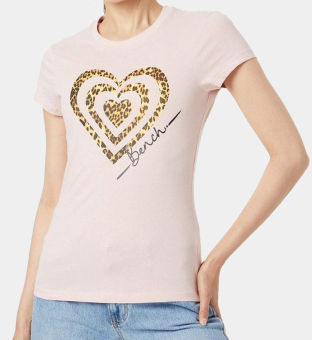 Bench T-shirt Womens Pale Pink