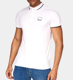 Bench Polo Shirt Mens White