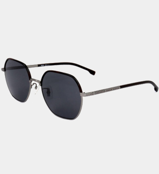 Hugo Boss Sunglasses Mens Matte Ruthenium