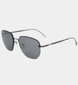 Hugo Boss Sunglasses Mens Matte Ruthenium