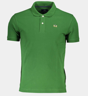 LA Martina Polo Shirt Mens Green