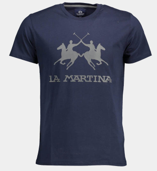 LA Martina T-shirt Mens Blue