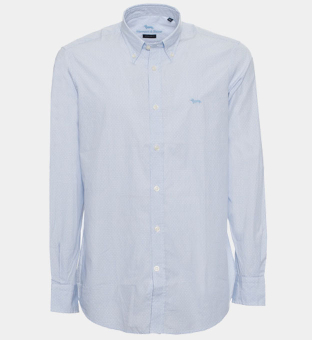 Harmont & Blaine Shirt Mens Light Blue