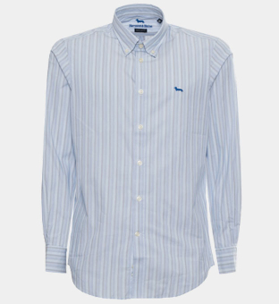 Harmont & Blaine Shirt Mens Light Blue