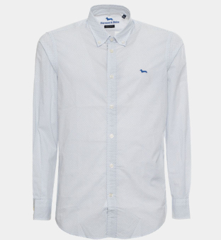 Harmont & Blaine Shirt Mens White Fantasy