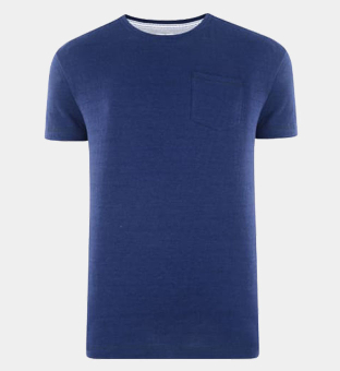 Dstruct Fine Stripe T-shirt Mens Indigo