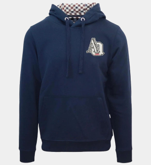 Aquascutum Sweater Mens Navy Blue