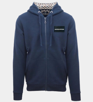 Aquascutum Sweater Mens Navy Blue