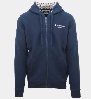 Aquascutum Sweater Mens Navy Blue