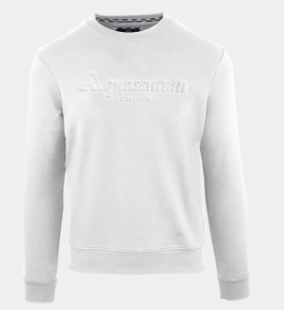 Aquascutum Sweatshirt Mens White