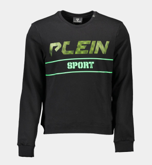 Plein Sport Hoody Mens Black