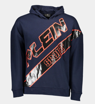 Plein Sport Hoody Mens Blue