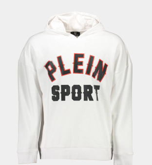 Plein Sport Hoody Mens White