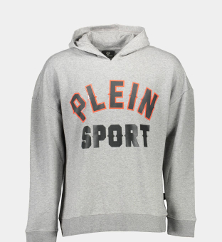 Plein Sport Hoody Mens Grey