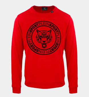 Plein Sport Sweatshirt Mens Red