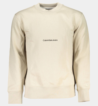 Calvin Klein Hoody Mens Beige