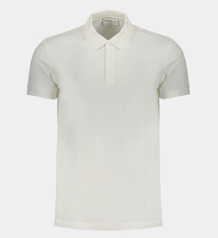 Calvin Klein Polo Shirt Mens White