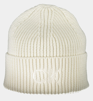 Calvin Klein Beanie Womens White