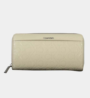 Calvin Klein Wallet Womens Beige