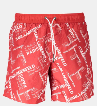 Karl Lagerfeld Shorts Mens Red