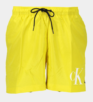 Calvin Klein Shorts Mens Yellow