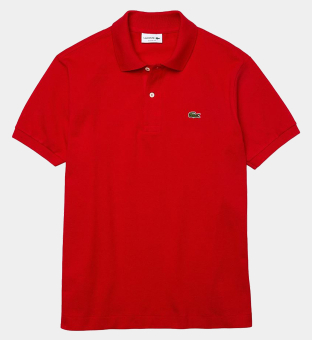 Lacoste Polo Shirt Mens Red