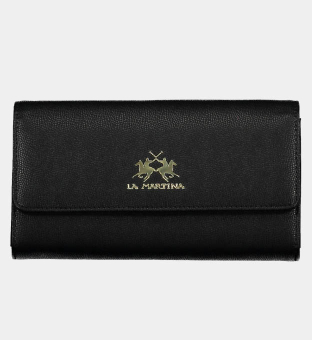 LA Martina Wallet Womens Black