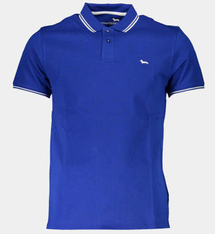 Harmont & Blaine Polo Shirt Mens Blue