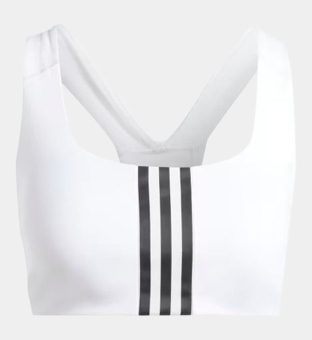 adidas Sports Bra Womens White  Black