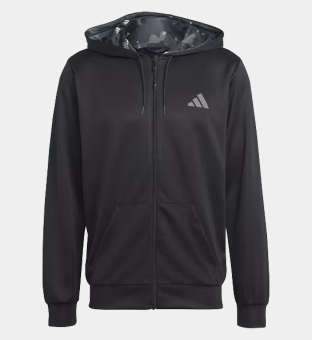 adidas Jacket Mens Black   Grey