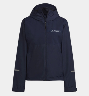 adidas Jacket Womens Navy