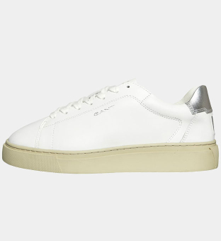 Gant Trainers Womens White Silver