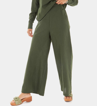 French Connection Trouser Womens Olive Green