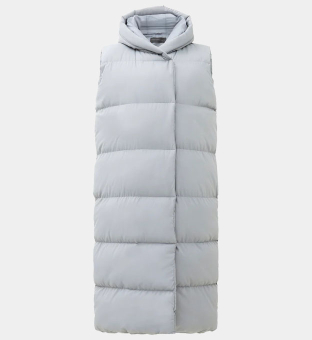 French Connection Gilet Womens Light Grey