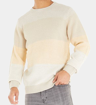 Avant Garde Jumpers Mens Ecru